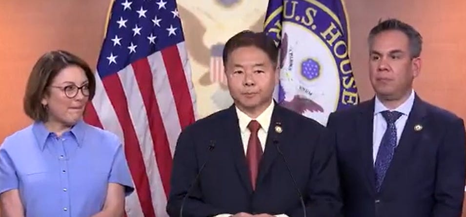 top house democrat suggests trump may have a terminal illness