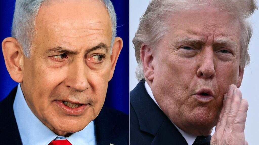 for the first time since iran war, trump and netanyahu meet amid fraying ties
