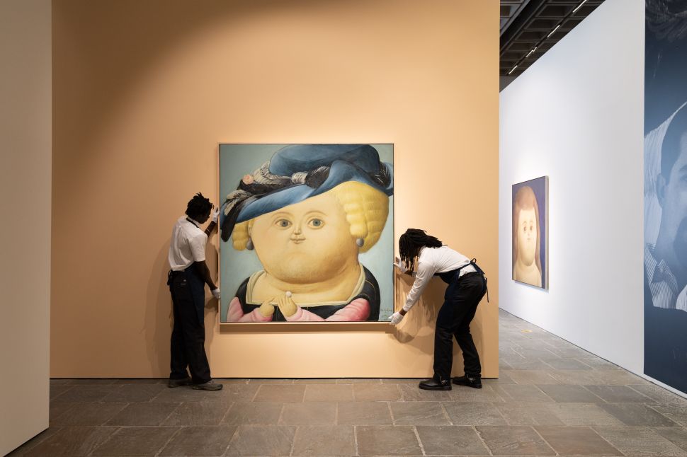 in sotheby’s botero show, rare works meet a resurgent global market