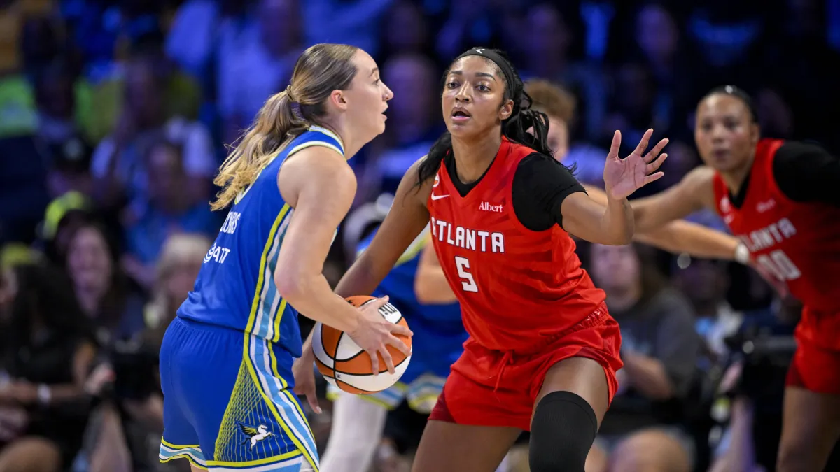 paige bueckers, angel reese go at each other in intense wings dream battle