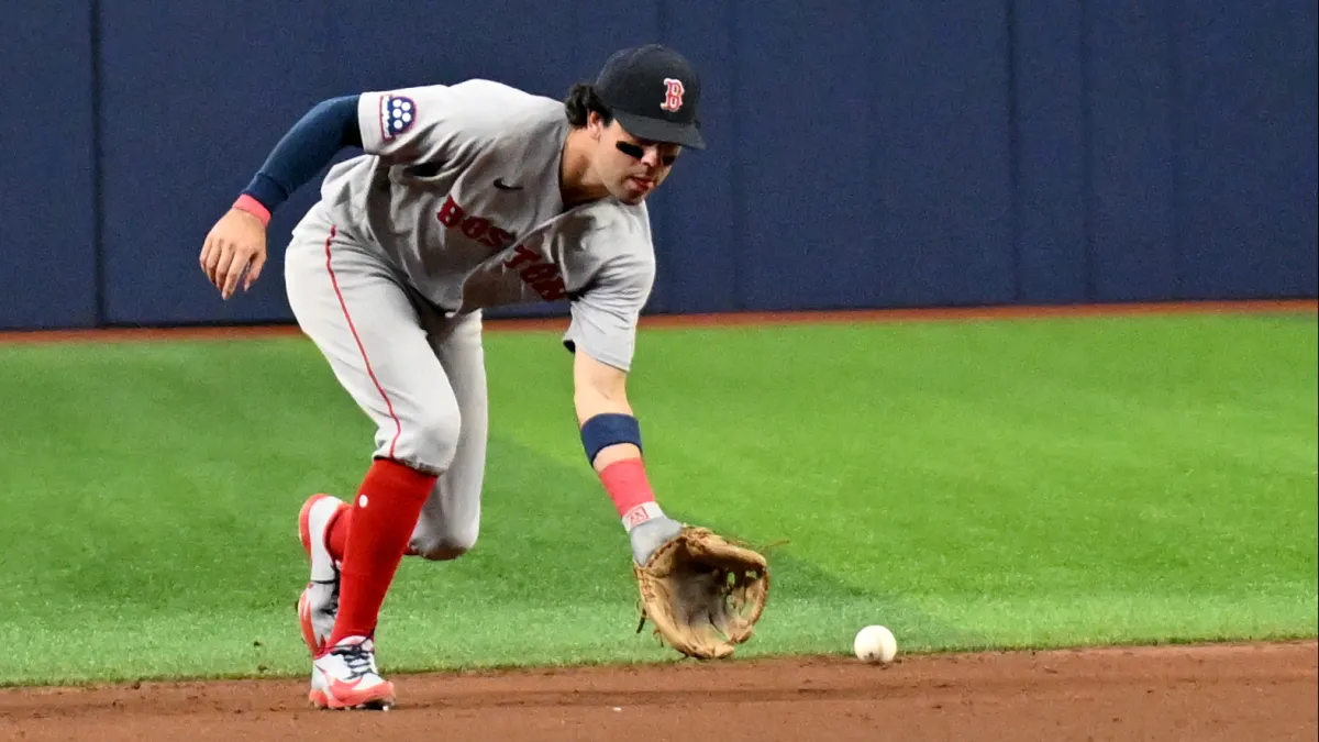red sox trade idea swaps connelly early, marcelo mayer for 30 home run all star catcher