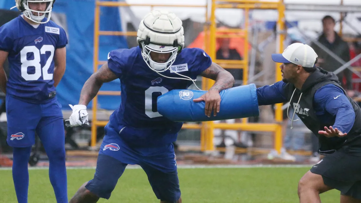 never a dull moment with bills' keon coleman