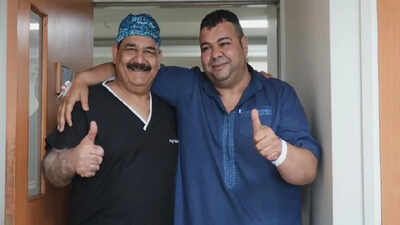 162-kg Iraqi man walks again after complex hip replacement at Delhi hospital | India News 162 kg iraqi man walks again after complex hip replacement at delhi hospital | india news
