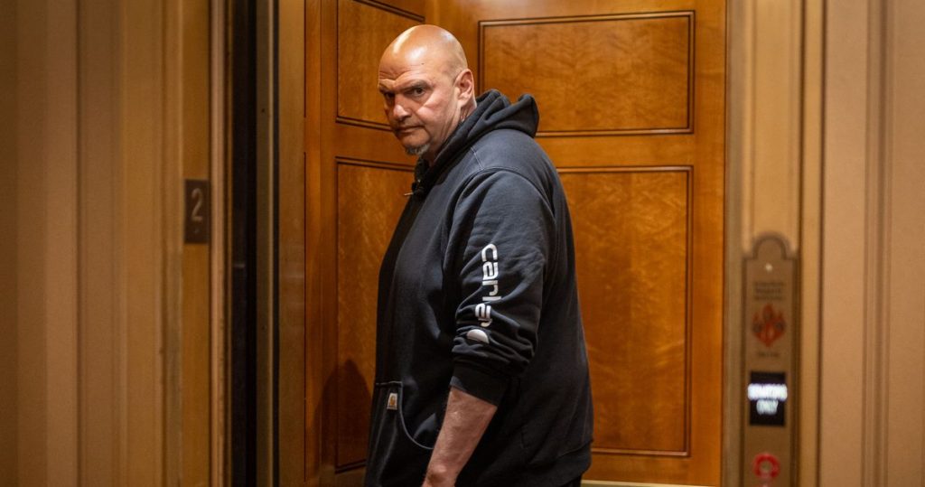 fetterman reveals what would make him leave the democratic party