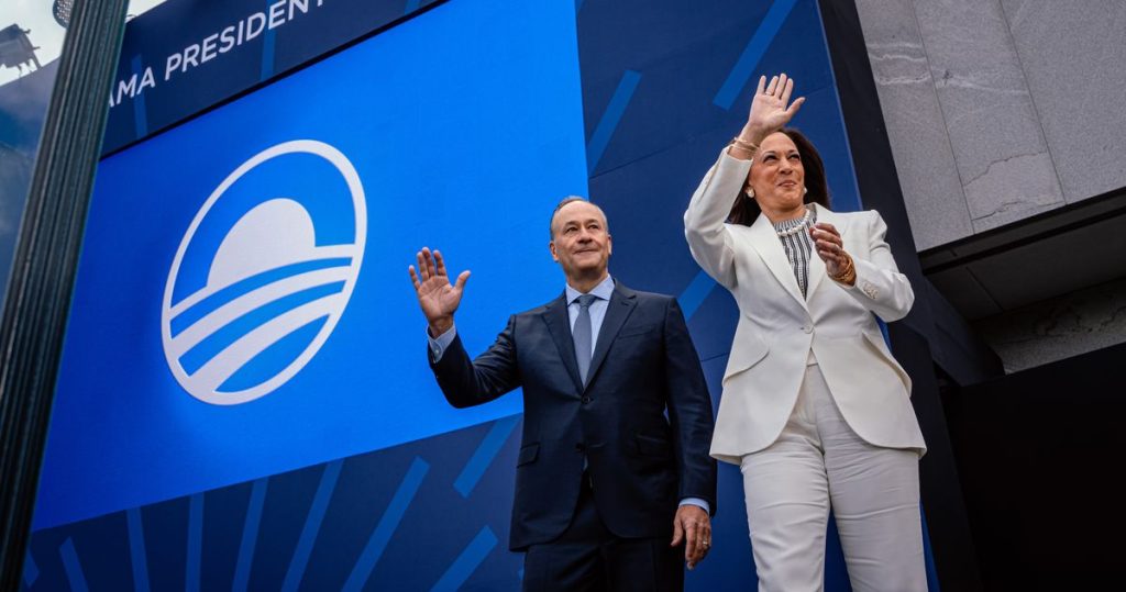 like it or not, kamala harris is the front runner