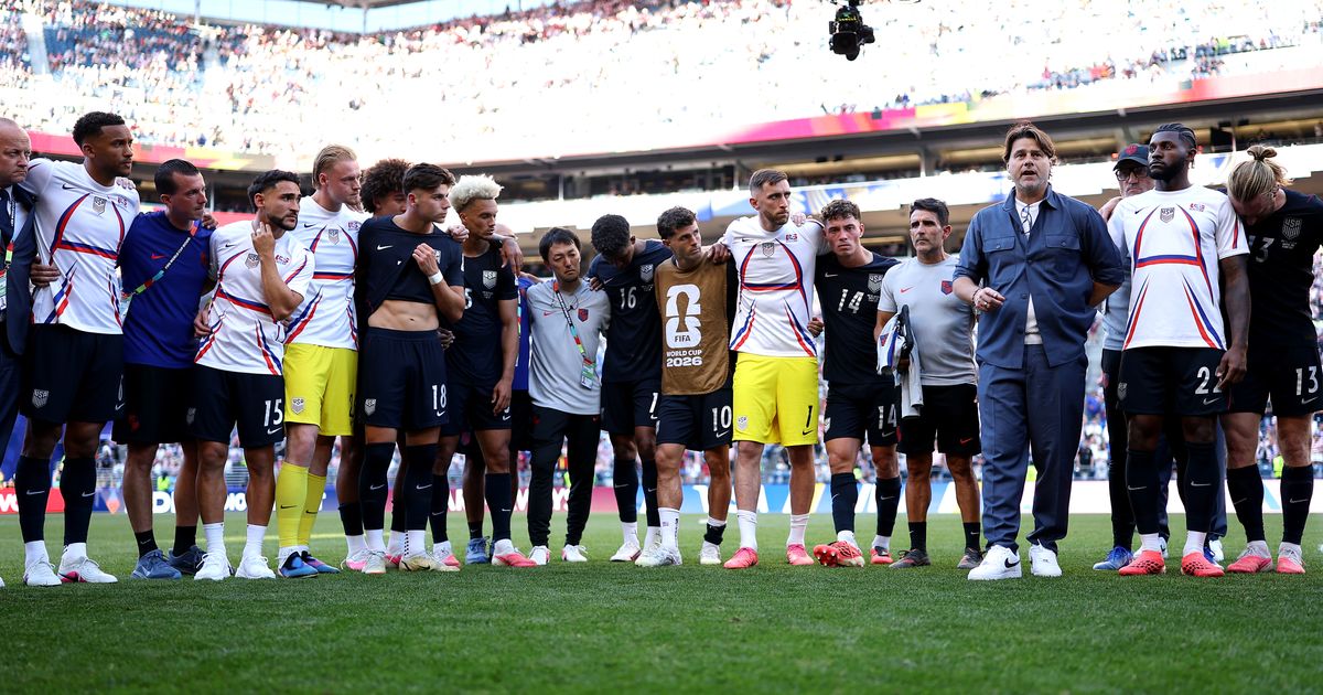 the u.s. team crumbled under the weight of the soccer world