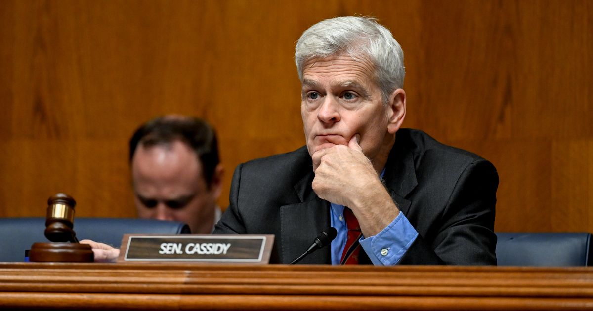bill cassidy folds on trump cdc pick after getting tiny concession