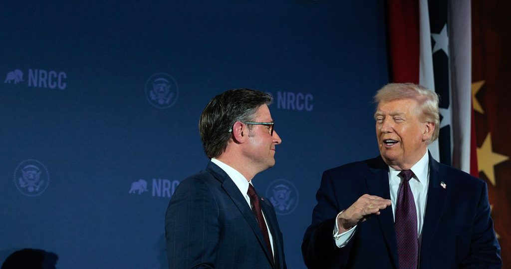 mike johnson tries to appease trump with third reconciliation bill