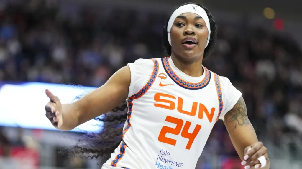 connecticut sun trade rising star aneesah morrow to toronto tempo in surprising deadline deal