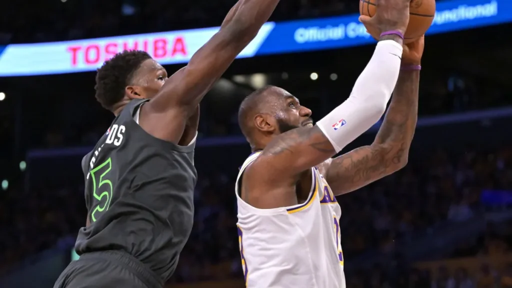 anthony edwards wants to beat lebron james after passing over the timberwolves