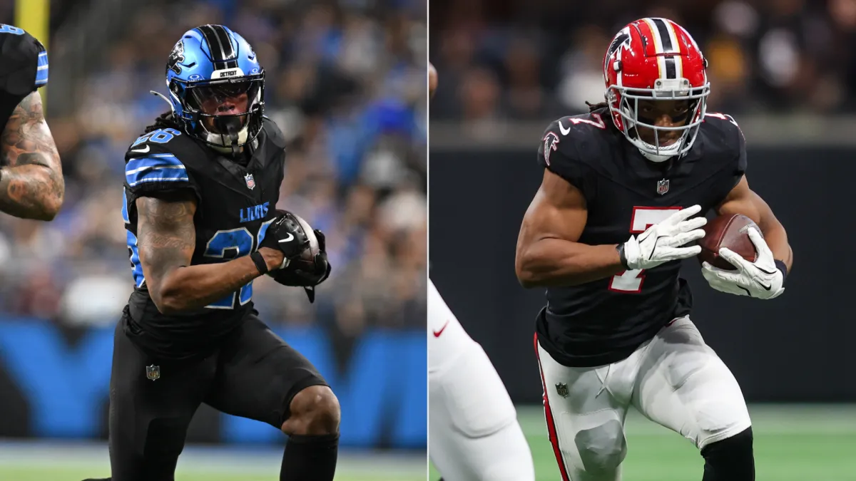 bijan robinson vs. jahmyr gibbs contract projections: which 2023 first round rb should get more in new deal?