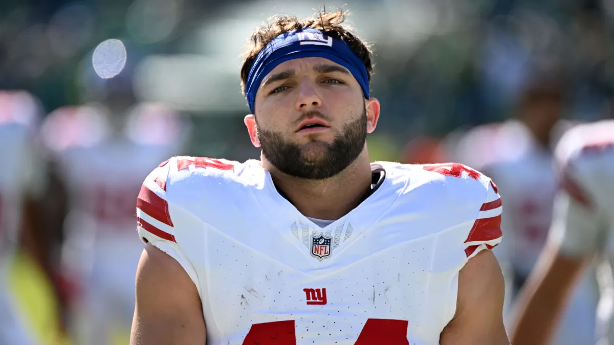 giants' cam skattebo breaks silence on backflips, injury risk