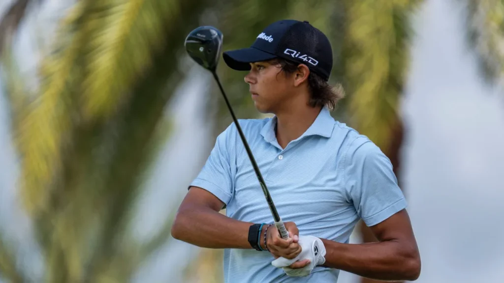 how charlie woods fell just short of advancing at u.s. junior amateur championship