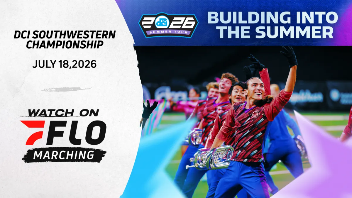 where to watch dci southwestern championship: live stream, schedule, time for marching band, drum corps show