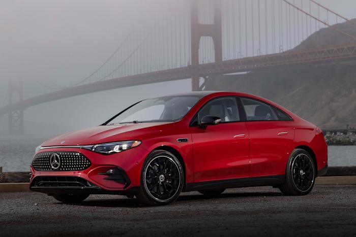 lexus es vs mercedes cla, an electric luxury sedan comparison from edmunds