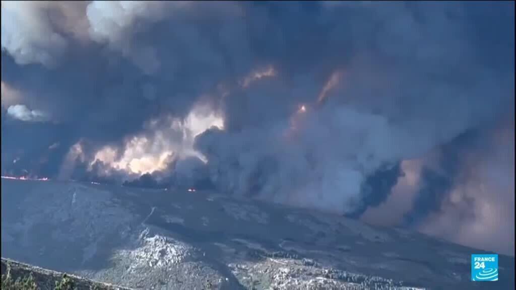 wildfires in spain: record temparatures accelerate spread of blazes