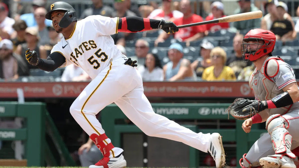 pirates rookie esmerlyn valdez establishes mlb go ahead hitting history versus brewers