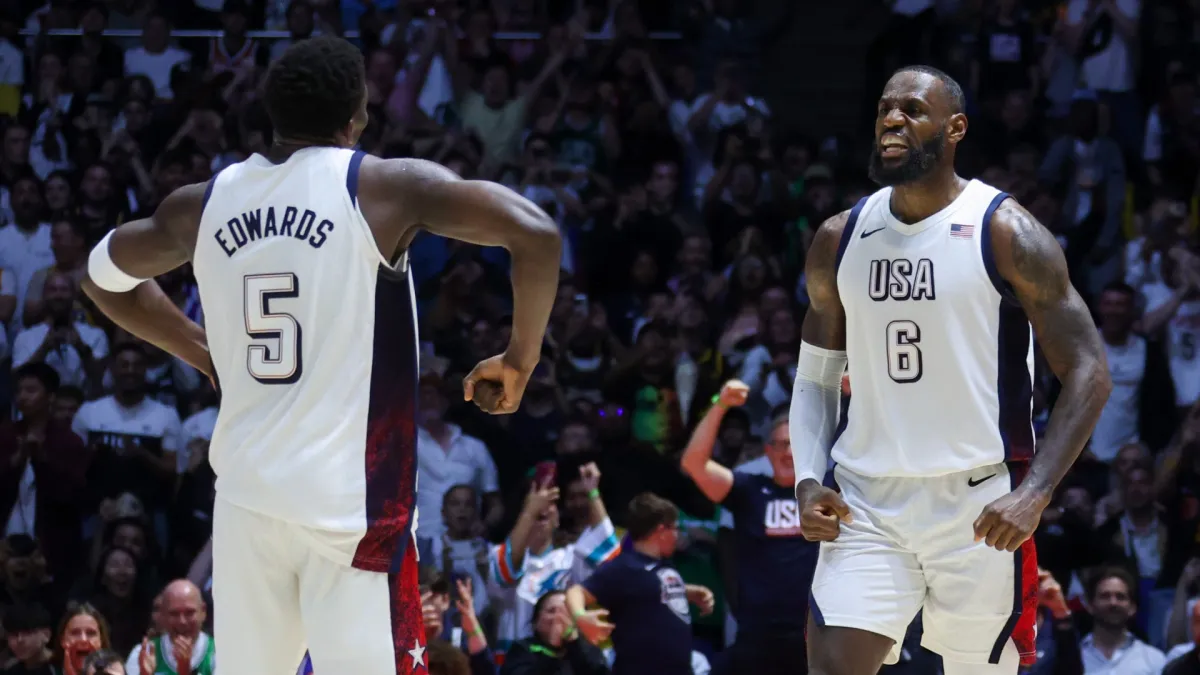 anthony edwards has accepted that lebron james won't be playing for the timberwolves