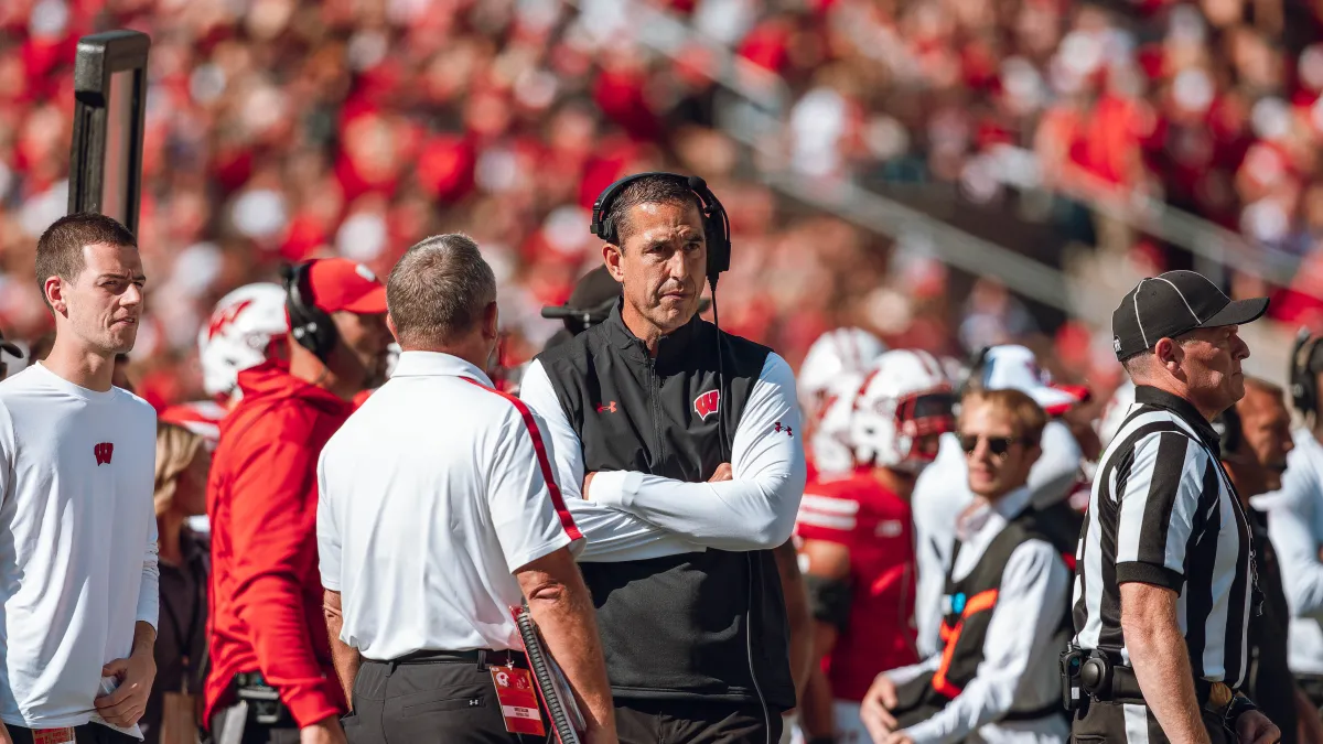 wisconsin coach luke fickell admits harsh reality entering make or break season in madison