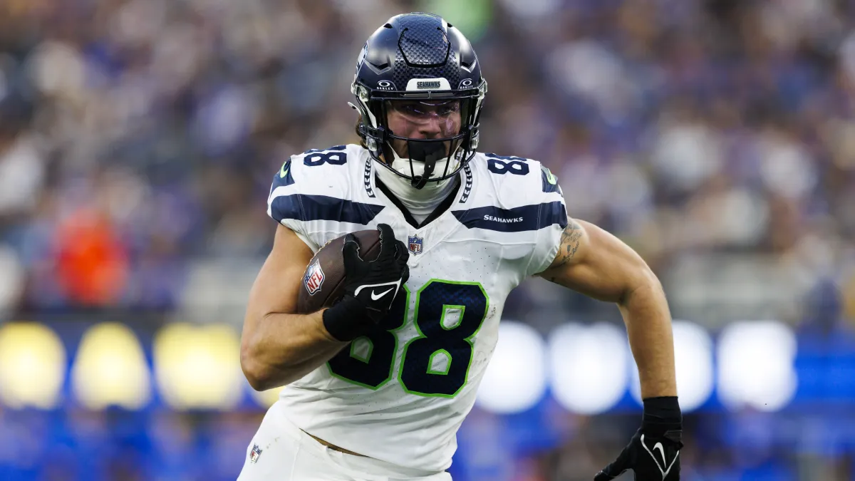 seahawks 24 year old te called 'discount george kittle' by espn amid breakout prediction