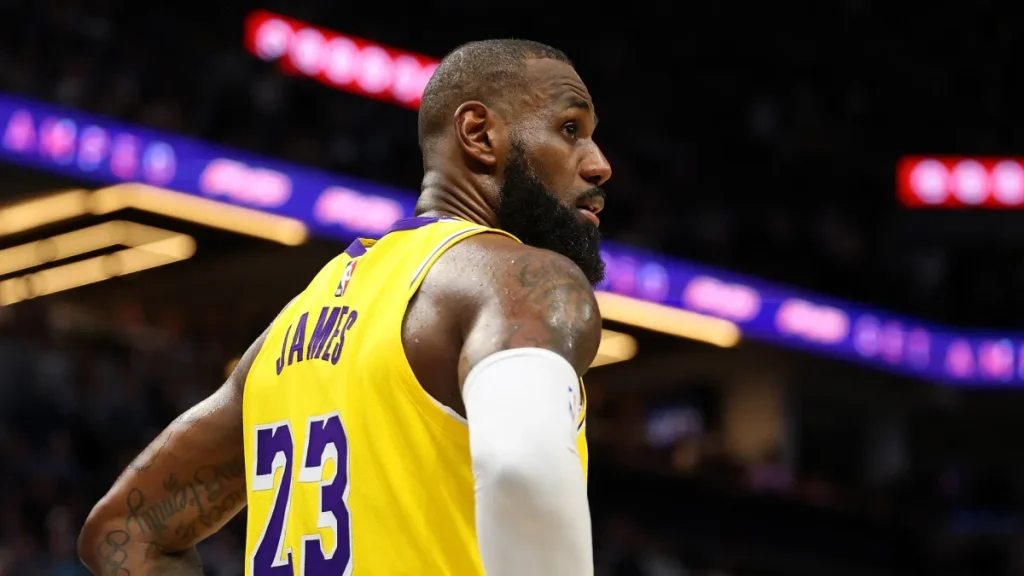 lebron james was recruited to join pacers with one tyrese haliburton text