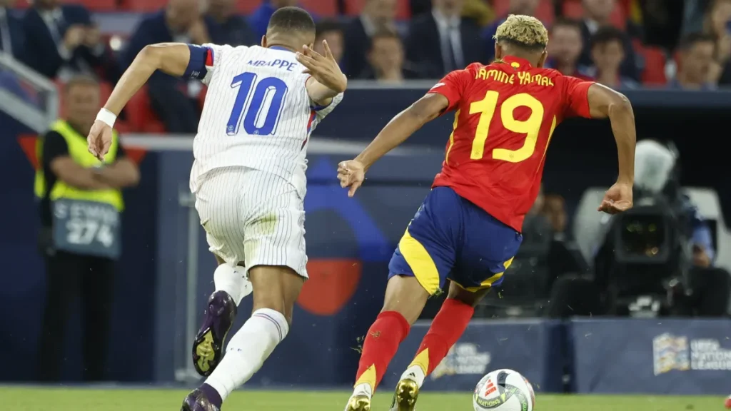 kylian mbappe vs. lamine yamal history: how spain star built one sided record in games against france forward