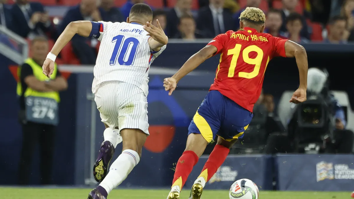 kylian mbappe vs. lamine yamal history: how spain star built one sided record in games against france forward
