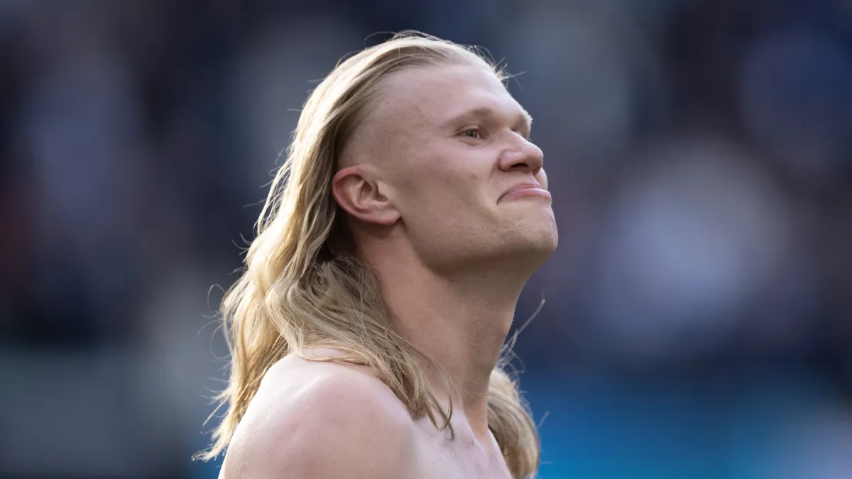 you won't recognize erling haaland with short hair