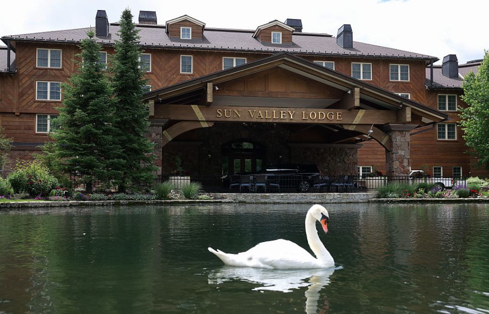 media and corporate moguls touch down in sun valley for ‘billionaire summer camp’