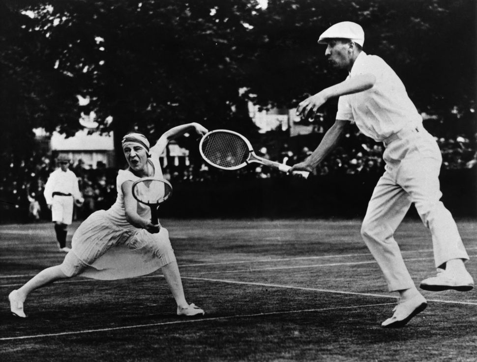 the original ‘it girl’ of tennis played drunk, undressed and undefeated