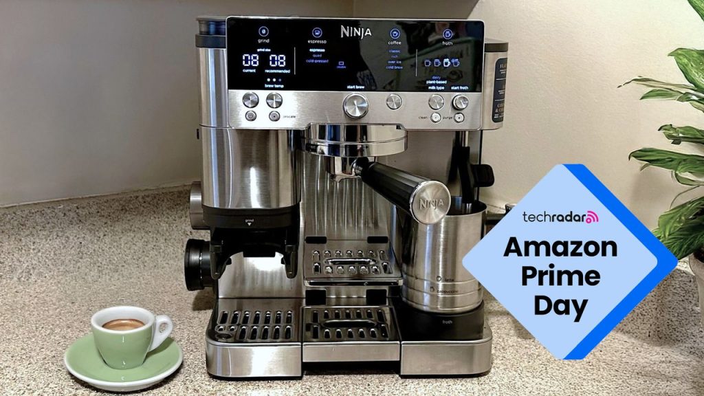 the ninja luxe cafe premier is an “espresso machine anyone can master” and it’s dropped to an all time aussie low for prime day