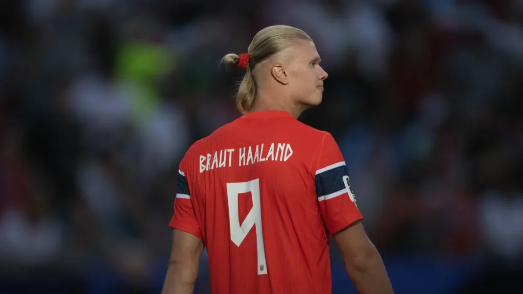 What does Braut Haaland mean? Explaining Erling Haaland's full name on back of jersey what does braut haaland mean? explaining erling haaland's full name on back of jersey