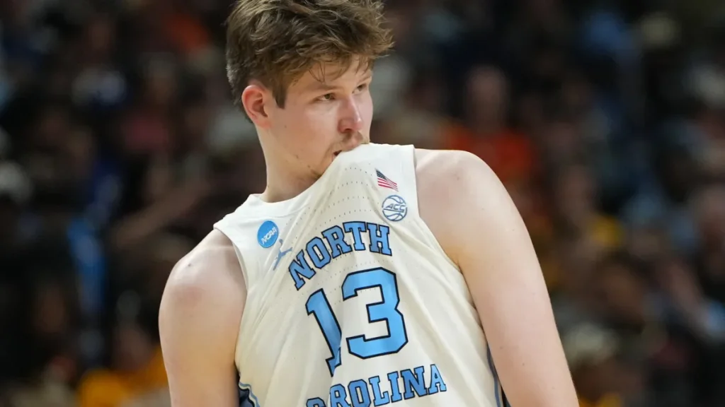 hawks' henri veesaar immediately looks like nba player after leaving unc