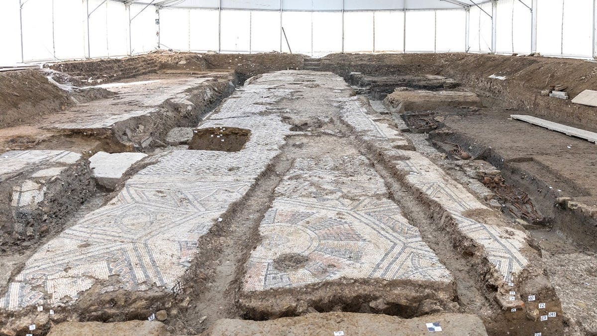 archaeologists uncover ancient church under italy fish market in oderzo