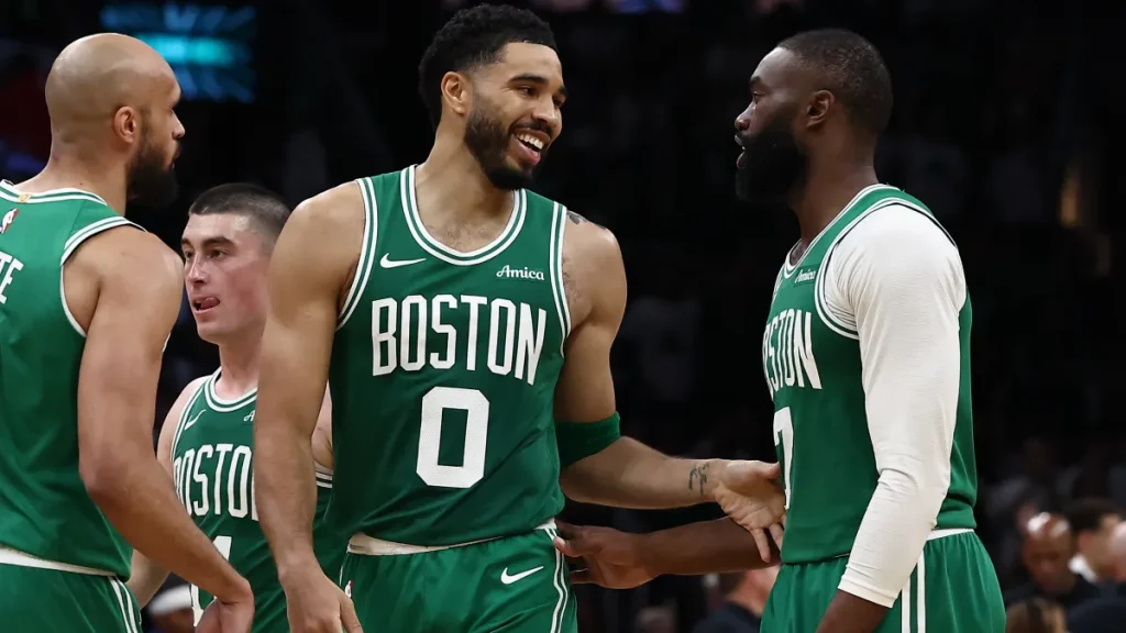 jayson tatum reflects on jaylen brown's exit in first public appearance after the trade