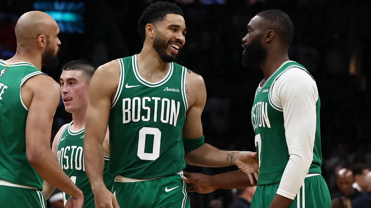 jayson tatum reflects on jaylen brown's exit in first public appearance after the trade