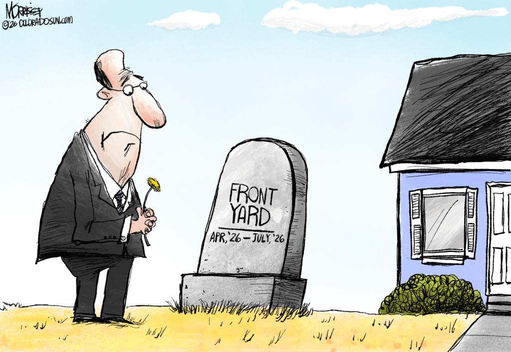jim morrissey: the late, lamented lawn