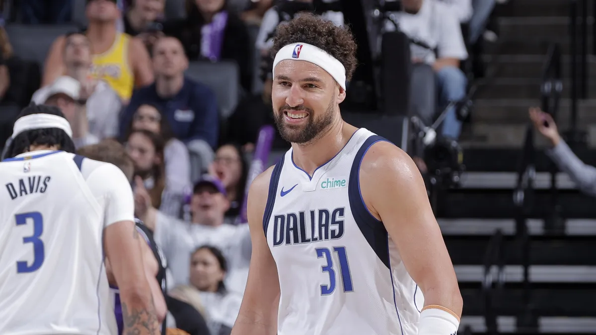 heat reportedly eyeing klay thompson if mavericks make one big move