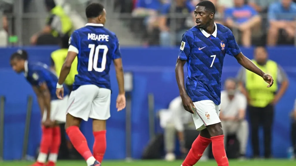 how old kylian mbappe, ousmane dembele, other france stars will be in 2030 world cup