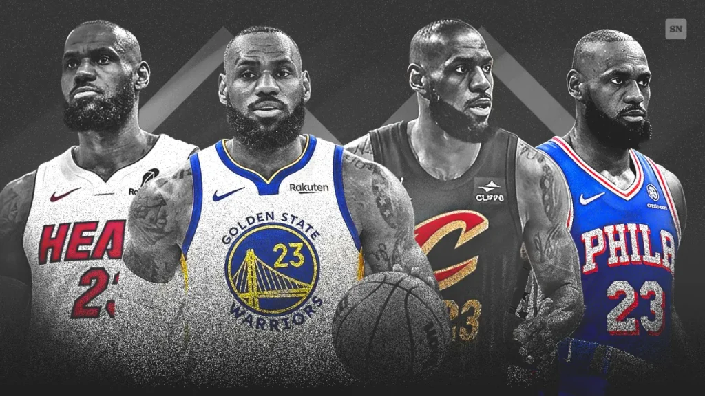 lebron james fits: how much heat, warriors, sixers, cavs would improve according to win model