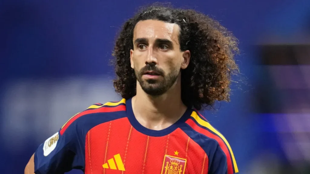 who is marc cucurella? spain defender with huge hair has world cup fans wanting to know more