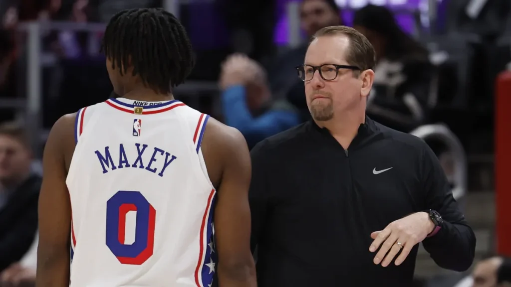 nick nurse reveals 76ers' plan for tyrese maxey that should scare 2026 27 nba teams
