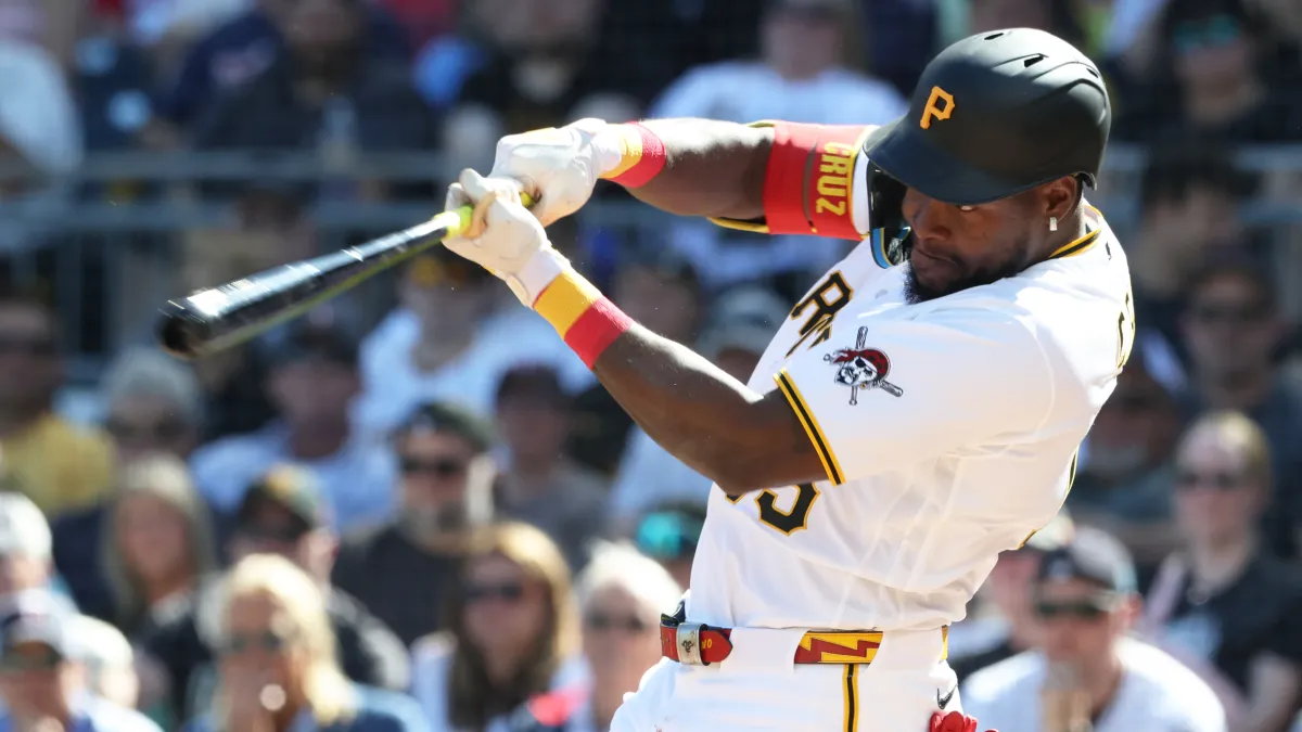 pirates predicted to make trade decision on 6 foot 7 slugger with .822 ops