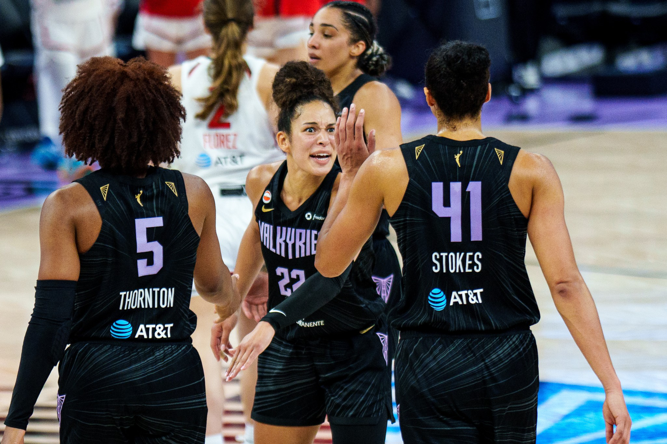 the valkyries’ winning streak is over. it barely dents a stunning first half