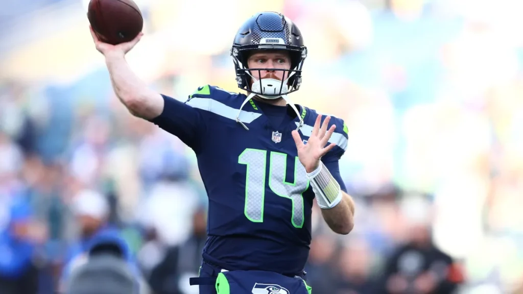 seahawks' sam darnold receives strange trade value projection from espn