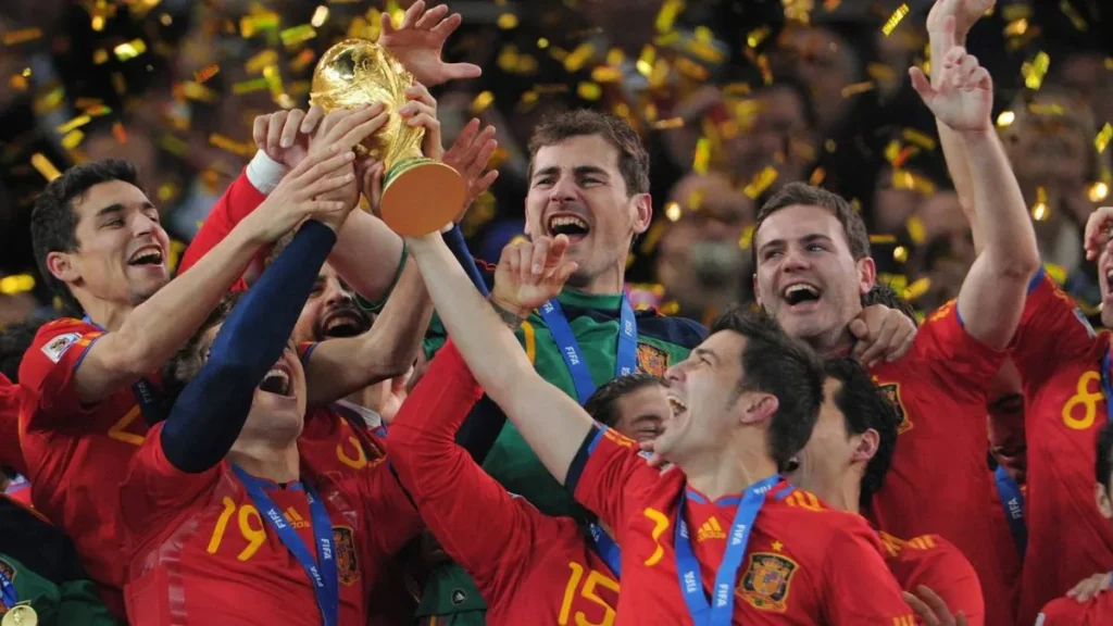 last time spain won the world cup: revisiting 2010 fifa final featuring 14 yellow cards