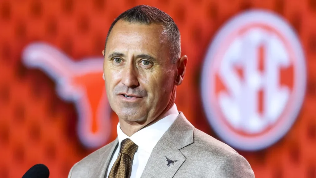 should texas national title or bust talk be directed more at arch manning or steve sarkisian?
