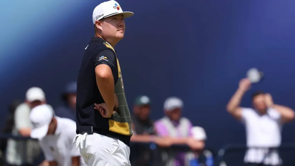 sungjae im stunts with hilarious malbon outfit that proves pga golfer is him
