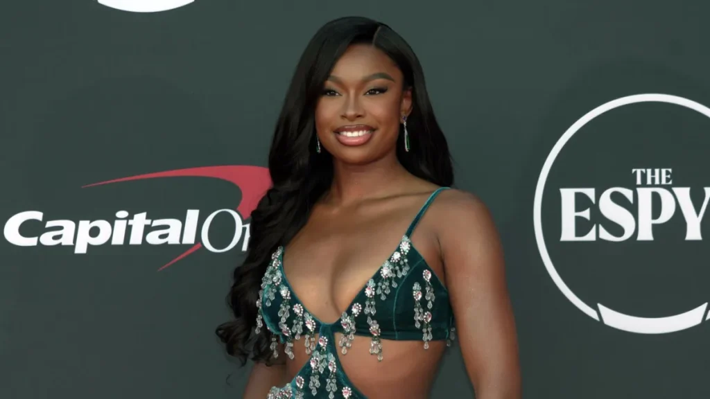 coco jones' swimsuit photos resurface after new engagement pictures with donovan mitchell