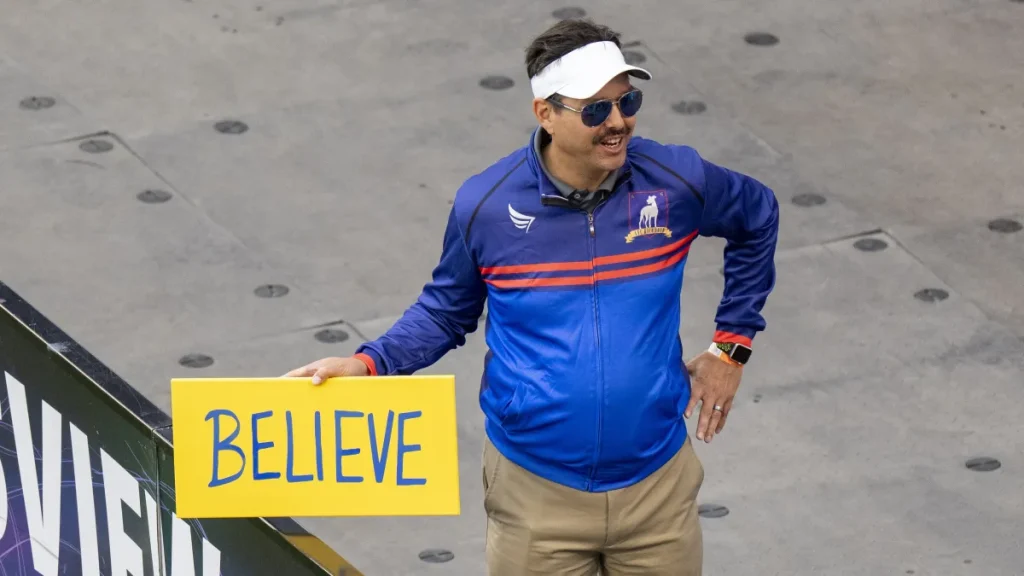 why ted lasso introducing justin bieber summed up absurdity of world cup halftime show